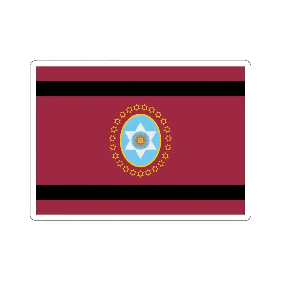 Flag of Salta Province Argentina STICKER Vinyl Die-Cut Decal - The Sticker Space