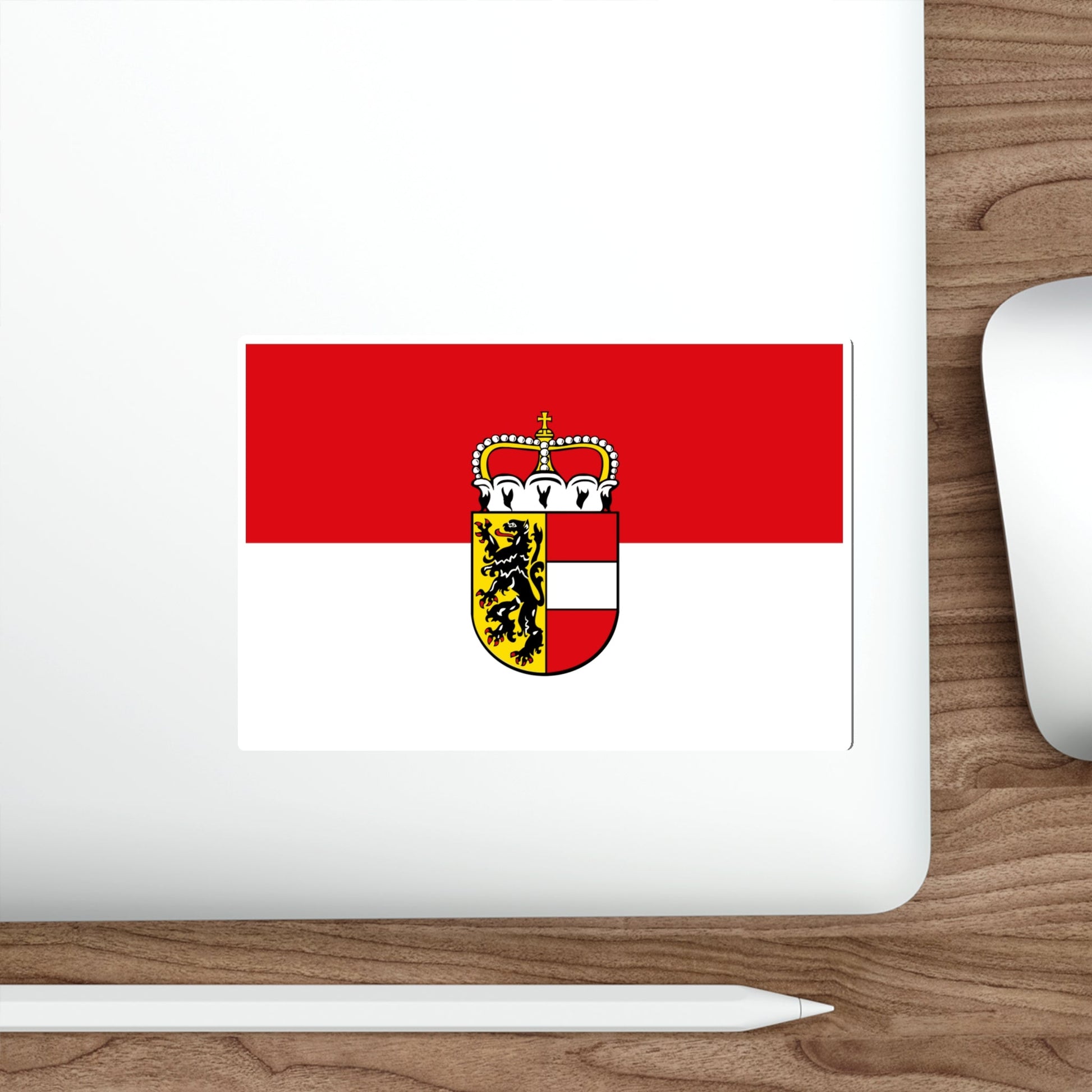 Flag of Salzburg Austria STICKER Vinyl Die-Cut Decal-The Sticker Space