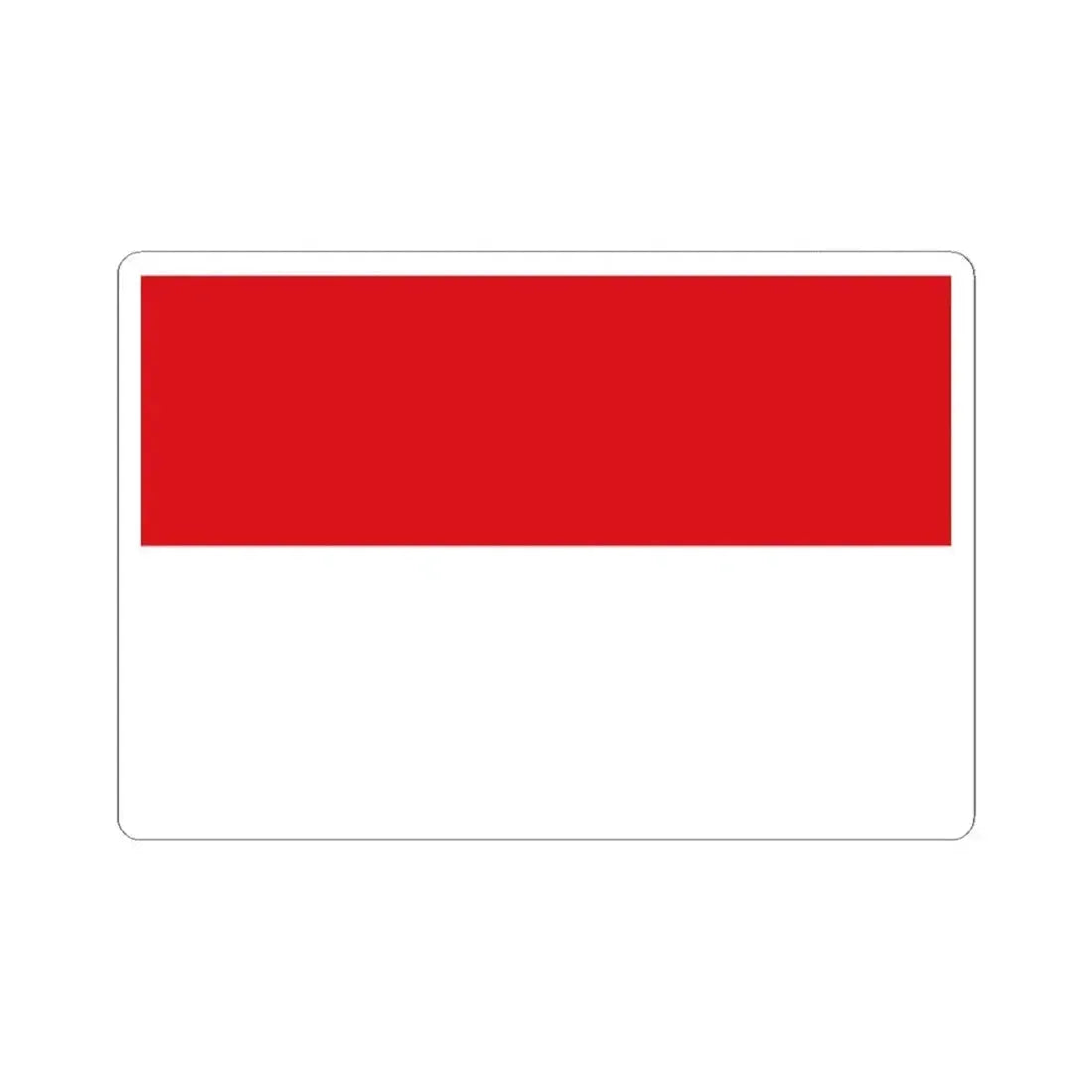 Flag of Salzburg Vienna Vorarlberg (Austria) STICKER Vinyl Kiss-Cut Decal 2 Inch White - The Sticker Space