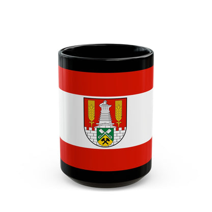 Flag of Salzgitter Germany - Black Coffee Mug-15oz-The Sticker Space