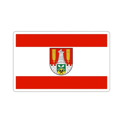 Flag of Salzgitter Germany STICKER Vinyl Die-Cut Decal 4 Inch - The Sticker Space