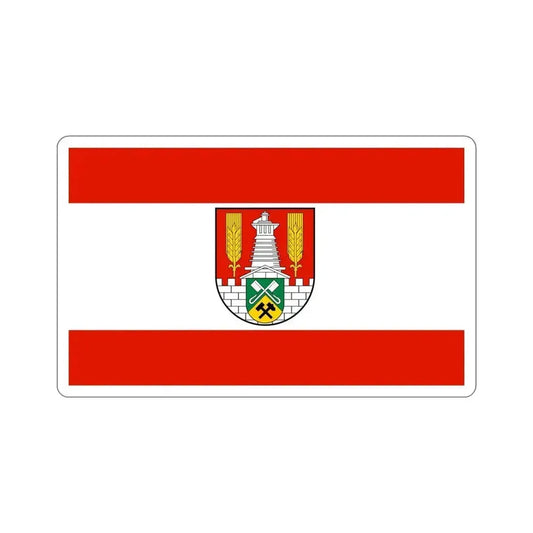 Flag of Salzgitter Germany STICKER Vinyl Die-Cut Decal 6 Inch - The Sticker Space