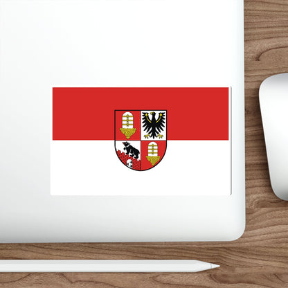 Flag of Salzlandkreis Germany STICKER Vinyl Die-Cut Decal-The Sticker Space