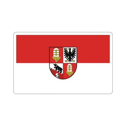 Flag of Salzlandkreis Germany STICKER Vinyl Die-Cut Decal - The Sticker Space
