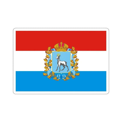 Flag of Samara Oblast Russia STICKER Vinyl Die-Cut Decal 2 Inch - The Sticker Space
