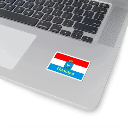 Flag of Samara Russia - STICKER Vinyl Kiss-Cut Decal - The Sticker Space