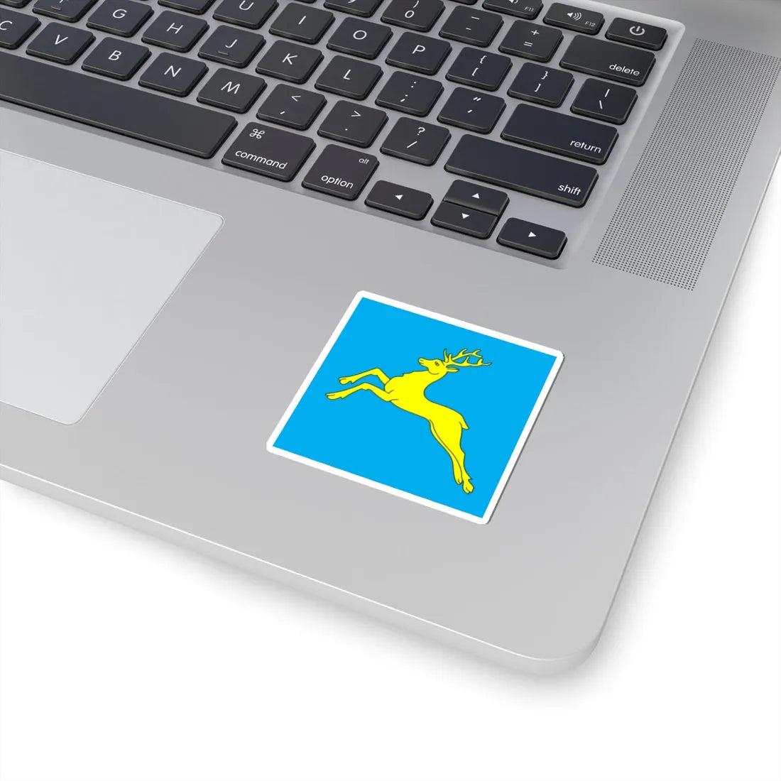 Flag of Sambir (Ukraine) STICKER Vinyl Kiss-Cut Decal - The Sticker Space