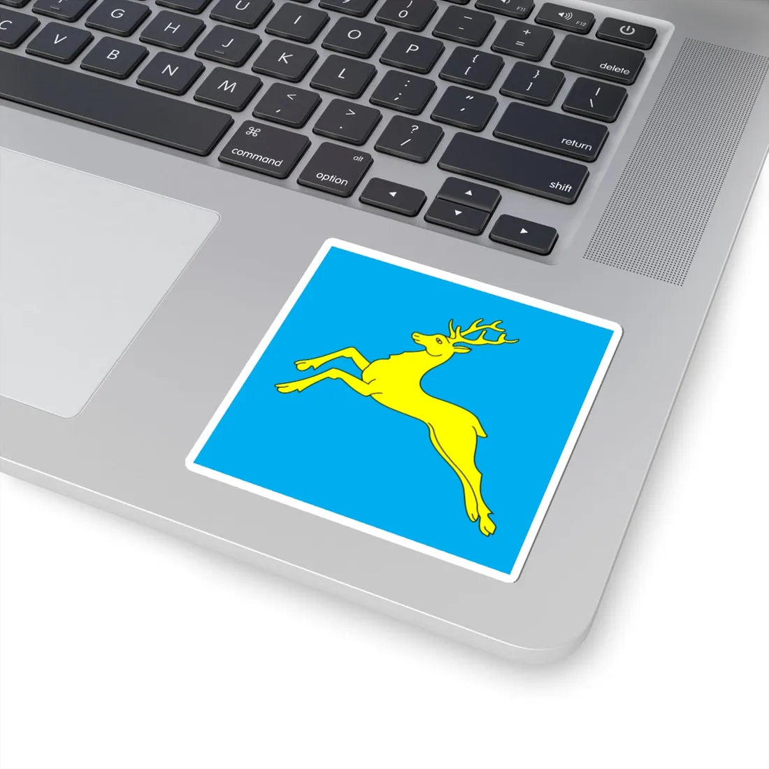 Flag of Sambir (Ukraine) STICKER Vinyl Kiss-Cut Decal - The Sticker Space