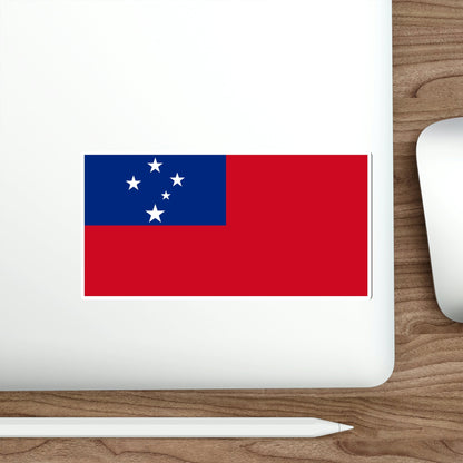 Flag of Samoa STICKER Vinyl Die-Cut Decal-The Sticker Space