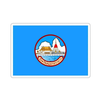 Flag of Samut Prakan Province Thailand STICKER Vinyl Die-Cut Decal 4 Inch - The Sticker Space