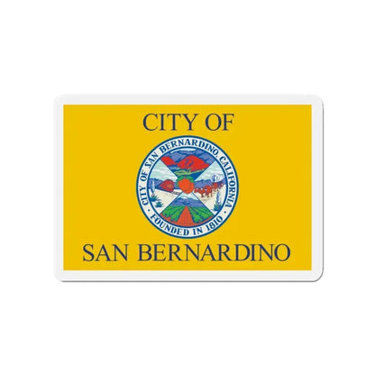 Flag of San Bernardino California - Refrigerator Magnet - The Sticker Space