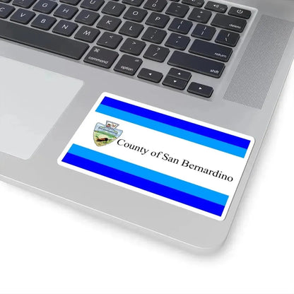 Flag of San Bernardino County California 1984-2024 (United States) STICKER Vinyl Kiss-Cut Decal - The Sticker Space