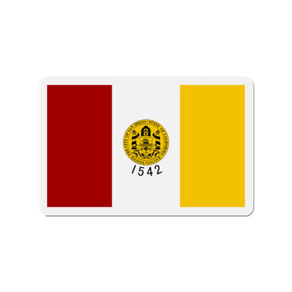 Flag of San Diego California - Die-Cut Magnet-2" x 2"-The Sticker Space