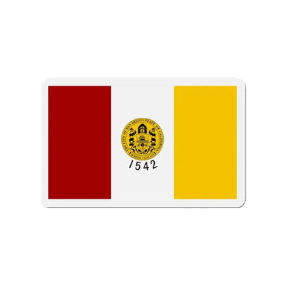 Flag of San Diego California - Refrigerator Magnet 3 Inch - The Sticker Space
