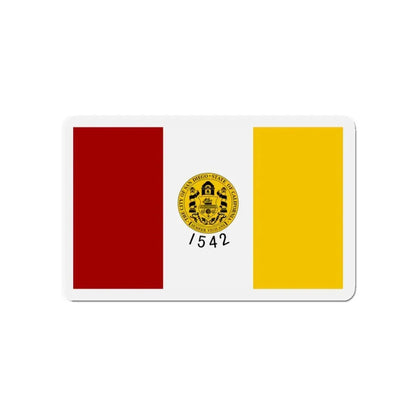 Flag of San Diego California - Refrigerator Magnet 4 Inch - The Sticker Space