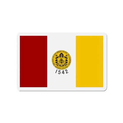 Flag of San Diego California - Refrigerator Magnet - The Sticker Space