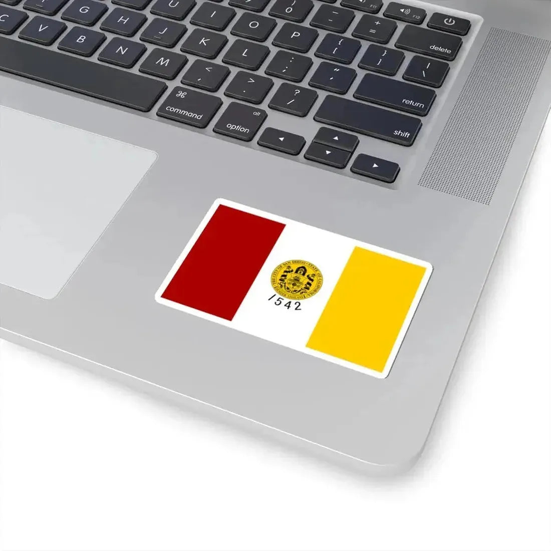 Flag of San Diego California (United States) STICKER Vinyl Kiss-Cut Decal - The Sticker Space