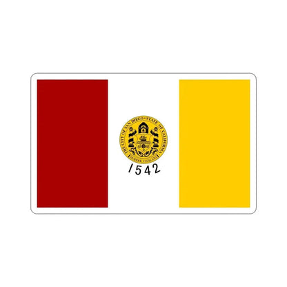 Flag of San Diego California USA STICKER Vinyl Die-Cut Decal - The Sticker Space