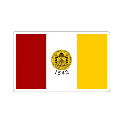 Flag of San Diego California USA STICKER Vinyl Die-Cut Decal - The Sticker Space