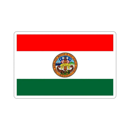 Flag of San Diego County California STICKER Vinyl Die-Cut Decal 4 Inch - The Sticker Space