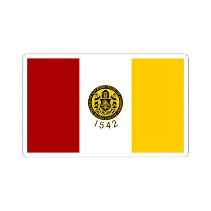 Flag of San Diego Goverment Variant (United States) STICKER Vinyl Kiss-Cut Decal 3 Inch White - The Sticker Space