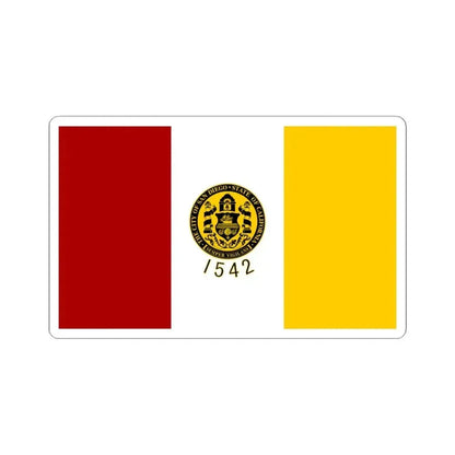 Flag of San Diego Goverment Variant (United States) STICKER Vinyl Kiss-Cut Decal 6 Inch White - The Sticker Space