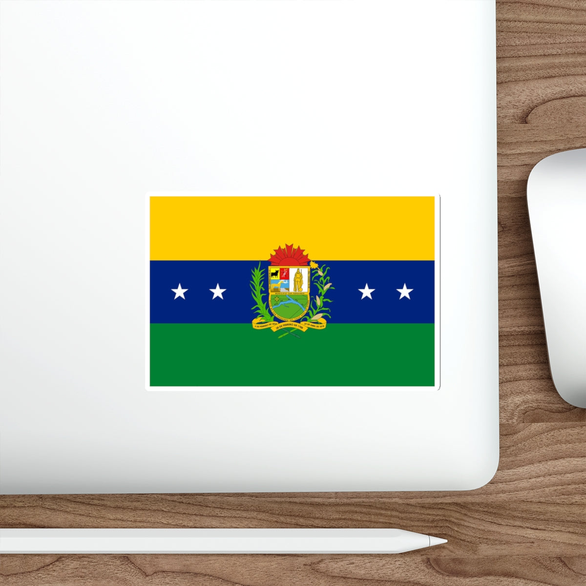 Flag of San Fernando de Apure Venezuela STICKER Vinyl Die-Cut Decal-The Sticker Space