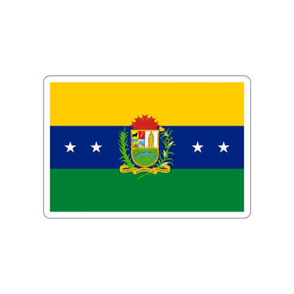 Flag of San Fernando de Apure Venezuela STICKER Vinyl Die-Cut Decal-White-The Sticker Space