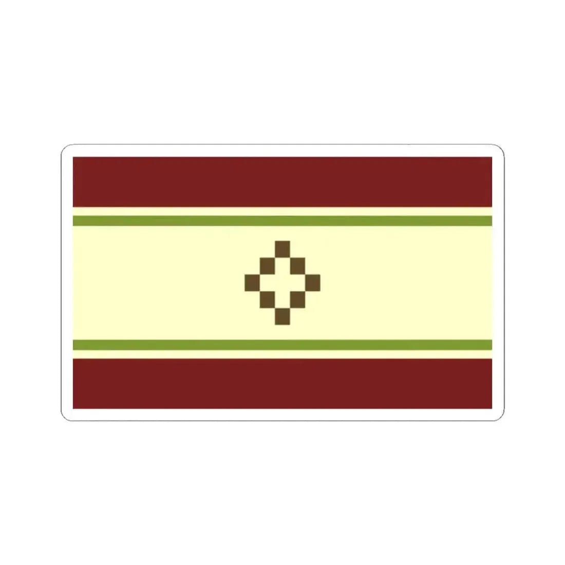 Flag of San Fernando del Valle de Catamarca (Argentina) STICKER Vinyl Kiss-Cut Decal 2 Inch White - The Sticker Space