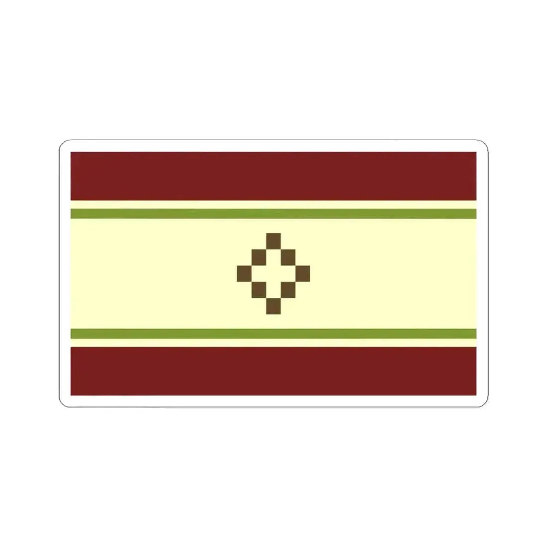 Flag of San Fernando del Valle de Catamarca (Argentina) STICKER Vinyl Kiss-Cut Decal 4 Inch White - The Sticker Space