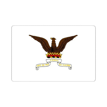 Flag of San Francisco California 1900-1940 (United States) STICKER Vinyl Kiss-Cut Decal 4 Inch White - The Sticker Space