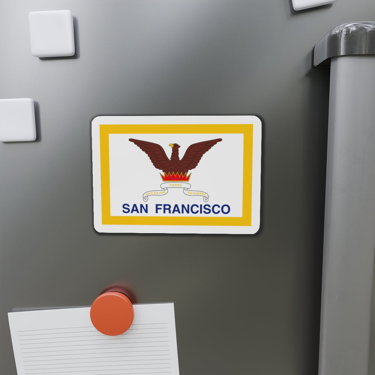 Flag of San Francisco - Die-Cut Magnet-The Sticker Space