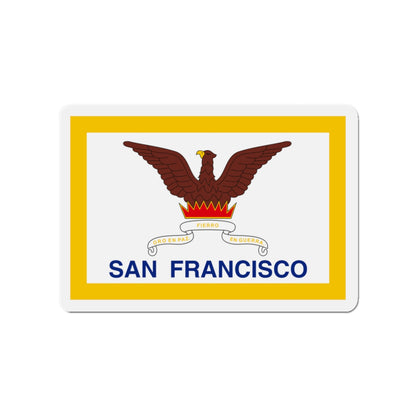 Flag of San Francisco - Die-Cut Magnet-3" x 3"-The Sticker Space