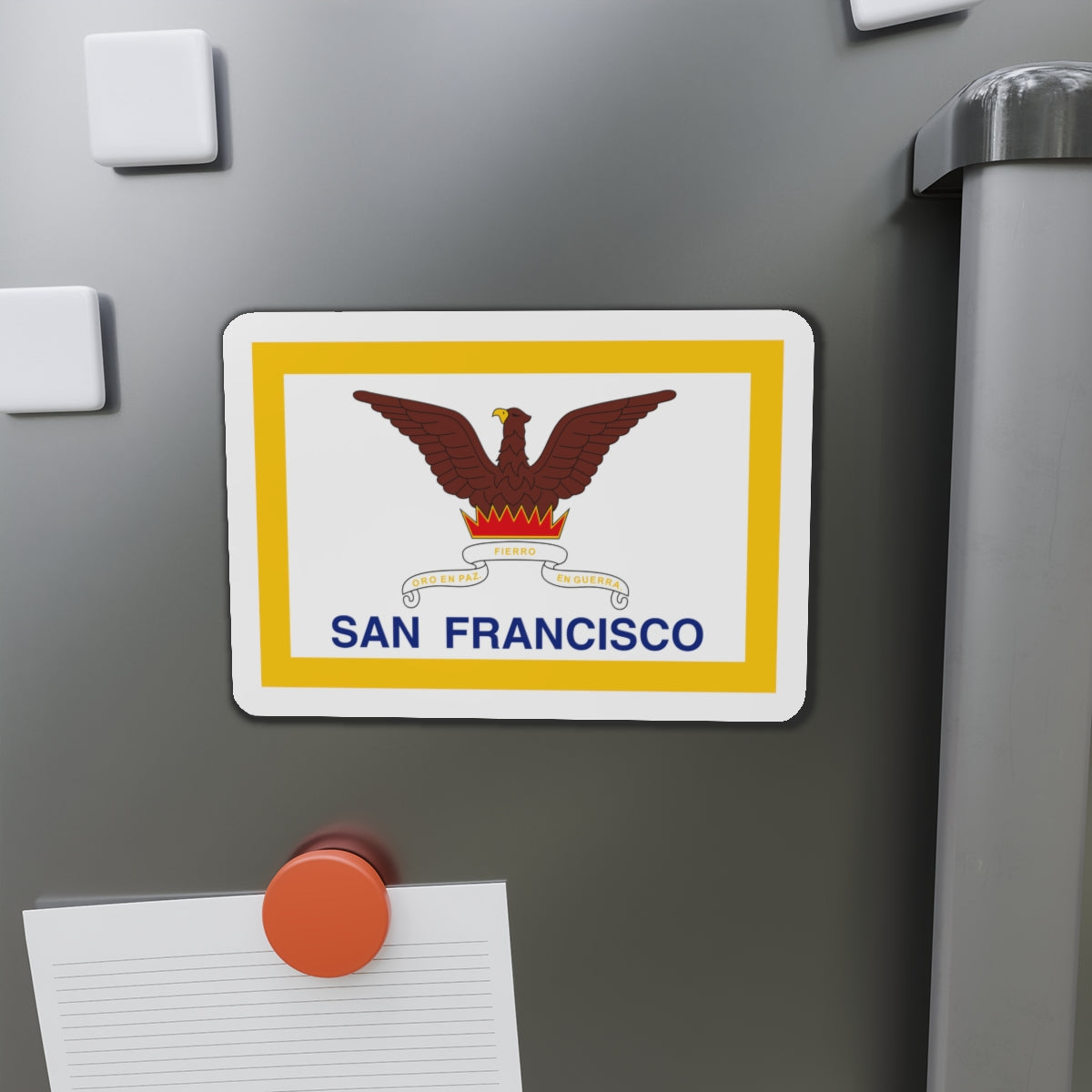 Flag of San Francisco - Die-Cut Magnet-The Sticker Space