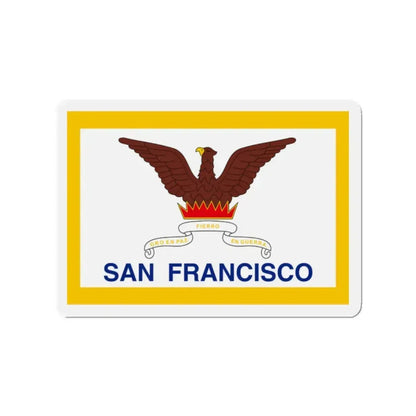 Flag of San Francisco - Refrigerator Magnet 2 Inch - The Sticker Space