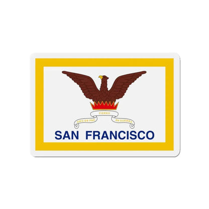 Flag of San Francisco - Refrigerator Magnet 3 Inch - The Sticker Space
