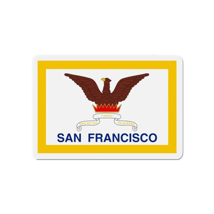 Flag of San Francisco - Refrigerator Magnet 4 Inch - The Sticker Space