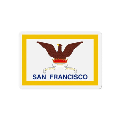 Flag of San Francisco - Refrigerator Magnet 5 Inch - The Sticker Space