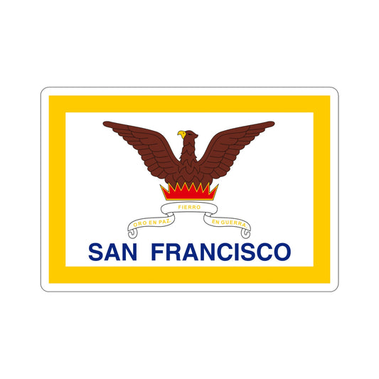 Flag of San Francisco USA STICKER Vinyl Die-Cut Decal-6 Inch-The Sticker Space