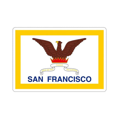 Flag of San Francisco USA STICKER Vinyl Die-Cut Decal - The Sticker Space