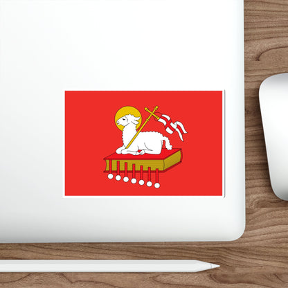 Flag of San Ġwann Malta STICKER Vinyl Die-Cut Decal-The Sticker Space