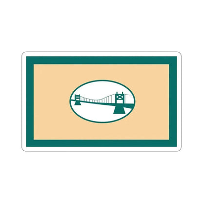 Flag of San Ignacio, Belize STICKER Vinyl Die-Cut Decal - The Sticker Space