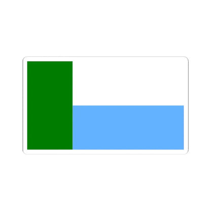 Flag of San Ignacio (Peru) STICKER Vinyl Kiss-Cut Decal 3 Inch White - The Sticker Space