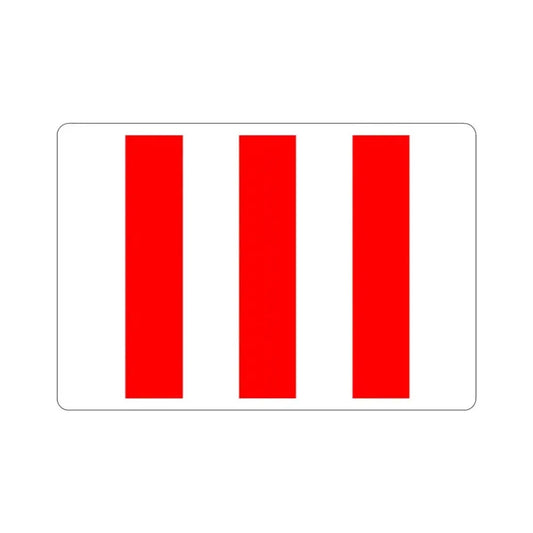 Flag of San Ġiljan Malta STICKER Vinyl Die-Cut Decal 2 Inch - The Sticker Space