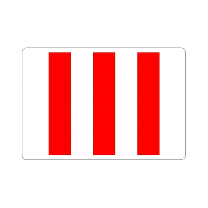 Flag of San Ġiljan Malta STICKER Vinyl Die-Cut Decal 4 Inch - The Sticker Space