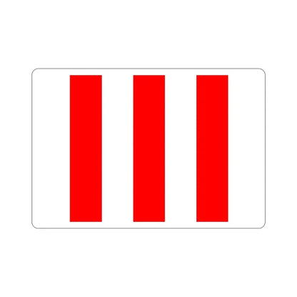 Flag of San Ġiljan Malta STICKER Vinyl Die-Cut Decal 4 Inch - The Sticker Space