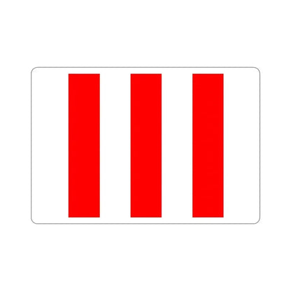 Flag of San Ġiljan Malta STICKER Vinyl Die-Cut Decal 5 Inch - The Sticker Space