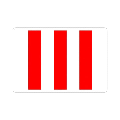 Flag of San Ġiljan Malta STICKER Vinyl Die-Cut Decal 5 Inch - The Sticker Space