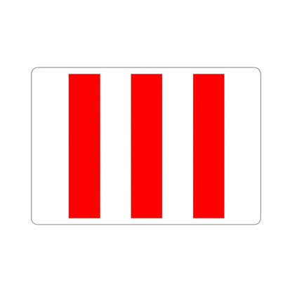 Flag of San Ġiljan Malta STICKER Vinyl Die-Cut Decal 6 Inch - The Sticker Space