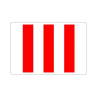 Flag of San Ġiljan Malta STICKER Vinyl Die-Cut Decal - The Sticker Space